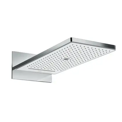 Верхний душ Hansgrohe Rainmaker Select 580 3jet (цвет - хром/белый) (24011400) фото 1 Aquada.com.ua Верхний душ Hansgrohe Rainmaker Select 580 3jet (цвет - хром/белый) (24011400) фото 1 Aquada.com.ua
