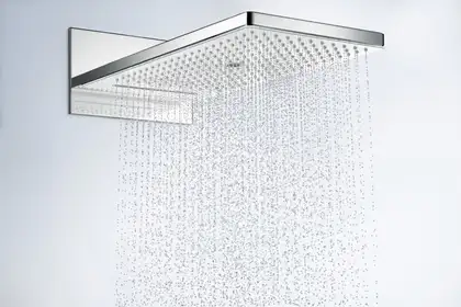 Верхний душ Hansgrohe Rainmaker Select 580 3jet (цвет - хром/белый) (24011400) фото 4 Aquada.com.ua Верхний душ Hansgrohe Rainmaker Select 580 3jet (цвет - хром/белый) (24011400) фото 4 Aquada.com.ua