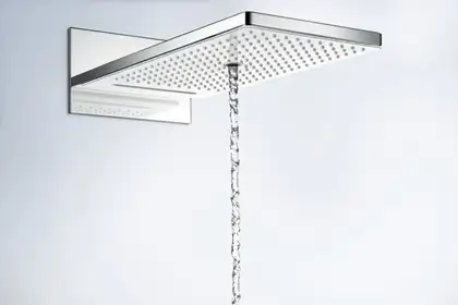 Верхний душ Hansgrohe Rainmaker Select 580 3jet (цвет - хром/белый) (24011400) фото 5 Aquada.com.ua Верхний душ Hansgrohe Rainmaker Select 580 3jet (цвет - хром/белый) (24011400) фото 5 Aquada.com.ua