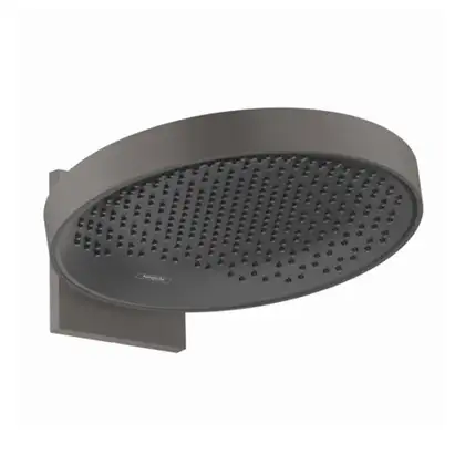 Верхний душ Ø 360 мм Hansgrohe Rainfinity, 1 тип струи (цвет - чёрный матовый хром) (26230340) фото 1 Aquada.com.ua