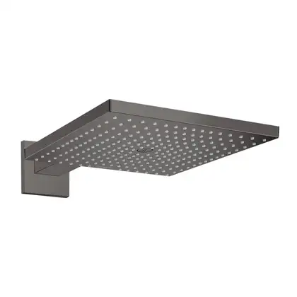Верхний душ Hansgrohe Raindance E 300 х 300 мм, 1 тип струи (цвет - чёрный матовый хром) (26238340) фото 1 Aquada.com.ua Верхний душ Hansgrohe Raindance E 300 х 300 мм, 1 тип струи (цвет - чёрный матовый хром) (26238340) фото 1 Aquada.com.ua