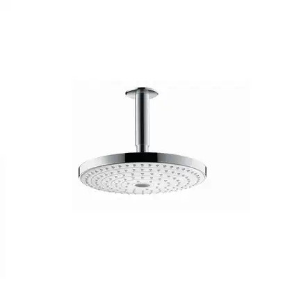 Верхний душ с потолочным подсоединением Hansgrohe Raindance Select S Ø 240 мм (цвет - хром/белый) (26467400) фото 1 Aquada.com.ua