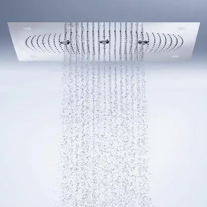 Верхний душ с подсветкой Hansgrohe Raindance Rainmaker 680х460 мм (28418000) фото 4 Aquada.com.ua Верхний душ с подсветкой Hansgrohe Raindance Rainmaker 680х460 мм (28418000) фото 4 Aquada.com.ua