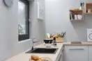 Встраиваемая кухонная мойка Hansgrohe S51 S510-F450 (цвет - чёрный графит) 450 (43312170) фото 5 Aquada.com.ua