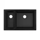 Встраиваемая кухонная мойка Hansgrohe S51 S510-U635 (цвет - чёрный графит) 180/450 (43433170) фото 1 Aquada.com.ua