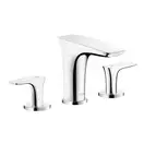 Смеситель для раковины Hansgrohe PuraVida (цвет - хром) с донным клапаном (15063000) фото 1 Aquada.com.ua