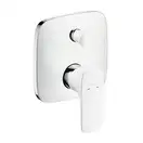 Смеситель для ванны Hansgrohe PuraVida (цвет - хром/белый) (15445400) фото 1 Aquada.com.ua