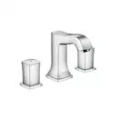 Смеситель для раковины на 3 отверстия Hansgrohe Metropol Classic (цвет - хром), с донным клапаном (31304000) фото 1 Aquada.com.ua