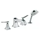 Смеситель на борт ванны Hansgrohe Metris Classic (цвет - хром) (31314000) фото 1 Aquada.com.ua