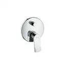 Смеситель для ванны, однорычажный Hansgrohe Metris (цвет - хром) (31493000) фото 1 Aquada.com.ua