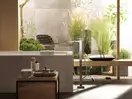 Смеситель для ванны напольный Hansgrohe Metropol (цвет - хром), с душевым гарнитуром (32532000) фото 3 Aquada.com.ua