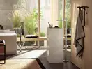 Смеситель для ванны напольный Hansgrohe Metropol (цвет - хром), с душевым гарнитуром (32532000) фото 5 Aquada.com.ua