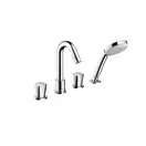 Смеситель на борт ванны Hansgrohe Logis (цвет - хром) (71314000) фото 1 Aquada.com.ua