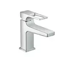 Смеситель для раковины, однорычжный Hansgrohe Metropol (цвет - хром), с донным клапаном Push-Open (74500000) фото 1 Aquada.com.ua