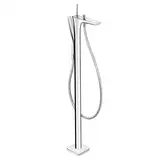 Змішувач для ванни для підлоги Hansgrohe PuraVida, хром (15473000)