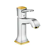 Смеситель для раковины Hansgrohe Metropol Classic (цвет - хром/золото) (31301090)