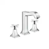 Смеситель для раковины на 3 отверстия Hansgrohe Metropol Classic (цвет - хром), с донным клапаном (31307000)