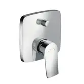 Смеситель однорычажный для ванны Hansgrohe Metris (цвет - хром) (31451000)