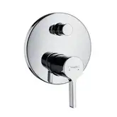 Смеситель для ванны, однорычажный Hansgrohe Metris S (цвет - хром) (31466000)