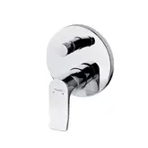 Смеситель для ванны, однорычажный Hansgrohe Metris (цвет - хром) (31487000)