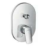 Змішувач для ванни/душу Hansgrohe Logis 200, прихованого монтажу, зовнішня частина, хром (71406000)