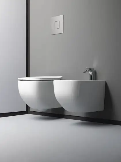 Биде подвесное AXA White Jam, с сиденьем Soft Close (3312801) фото 3 Aquada.com.ua Биде подвесное AXA White Jam, с сиденьем Soft Close (3312801) фото 3 Aquada.com.ua
