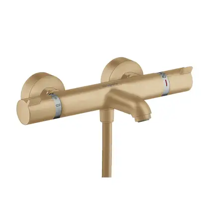 Термостат для ванны Hansgrohe Ecostat Comfort (цвет - шлифованная бронза) (13114140) фото 1 Aquada.com.ua