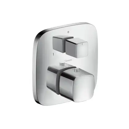 Термостат для ванны Hansgrohe PuraVida (цвет - хром) (15771000) фото 1 Aquada.com.ua Термостат для ванны Hansgrohe PuraVida (цвет - хром) (15771000) фото 1 Aquada.com.ua