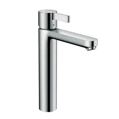 Смеситель для раковины, однорычажный Hansgrohe Metris S (цвет - хром), с донным клапаном (31021000) фото 1 Aquada.com.ua