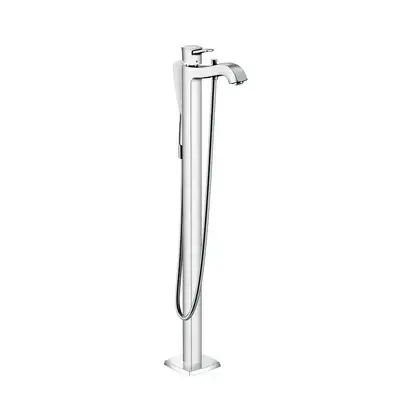 Смеситель для ванны однорычажный, напольный Hansgrohe Metropol Classic (цвет - хром) (31445000) фото 1 Aquada.com.ua Смеситель для ванны однорычажный, напольный Hansgrohe Metropol Classic (цвет - хром) (31445000) фото 1 Aquada.com.ua