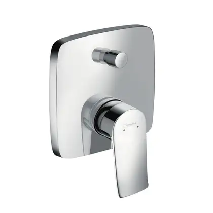 Смеситель однорычажный для ванны Hansgrohe Metris (цвет - хром) (31451000) фото 1 Aquada.com.ua