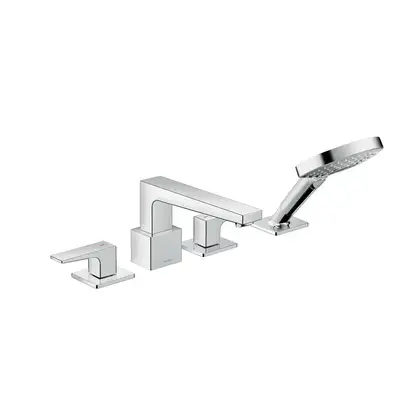 Смеситель на борт ванны Hansgrohe Metropol (цвет - хром) (32552000) фото 1 Aquada.com.ua