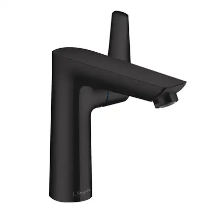 Смеситель для раковины Hansgrohe Talis E (цвет - чёрный матовый), с донным клапаном (71754670) фото 1 Aquada.com.ua