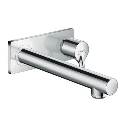 Смеситель для раковины настенный Hansgrohe Talis S (цвет - хром) излив 225 мм (72111000) фото 1 Aquada.com.ua