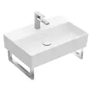 Раковина подвесная 50 х 42 см Villeroy & Boch Memento 2.0 (альпийский белый, без перелива) (4A225101) фото 1 Aquada.com.ua