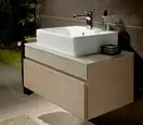 Раковина накладная на столешницу Villeroy & Boch Memento 80х47 см (51338LR1) фото 2 Aquada.com.ua