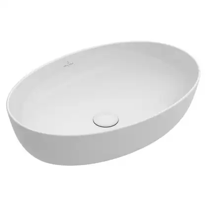 DURAVIT Раковина накладная на столешницу Villeroy & Boch Artis 61 х 41 см см, white alpin ceramicplus (419861R1) фото 1 Aquada.com.ua