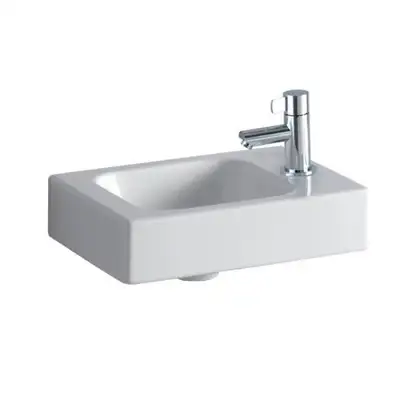 Мини-раковина, отв. для смесителя слева Geberit iCon xs 380 х 280 мм (124736000) фото 1 Aquada.com.ua