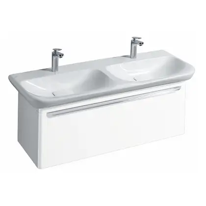 Раковина двойная Geberit myDay 130 х 480 мм с покрытием KeraTect (135430600) фото 2 Aquada.com.ua