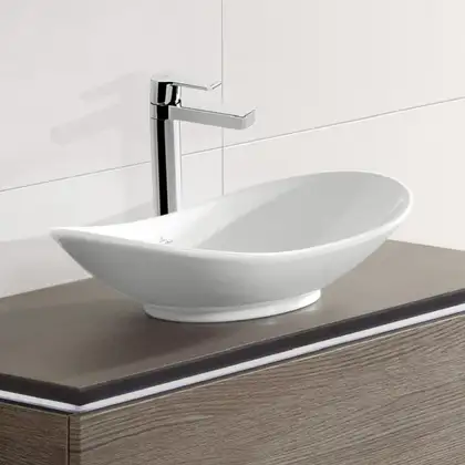 Раковина накладная на столешницу Villeroy & Boch My Nature 81х41 см (411080R1) фото 3 Aquada.com.ua Раковина накладная на столешницу Villeroy & Boch My Nature 81х41 см (411080R1) фото 3 Aquada.com.ua