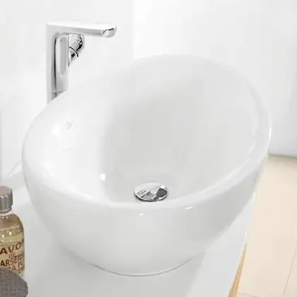 Раковина накладная на столешницу Villeroy & Boch Aveo 59,5х44 см (413260R1) фото 3 Aquada.com.ua