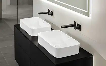 Раковина накладная на столешницу Villeroy & Boch Finion 60х35 см (414361R1) фото 2 Aquada.com.ua Раковина накладная на столешницу Villeroy & Boch Finion 60х35 см (414361R1) фото 2 Aquada.com.ua