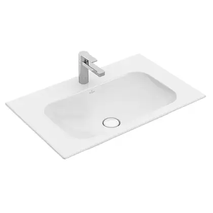 Pаковина для установки на тумбу Villeroy & Boch Finion 80х50 см (416480R1) фото 1 Aquada.com.ua Pаковина для установки на тумбу Villeroy & Boch Finion 80х50 см (416480R1) фото 1 Aquada.com.ua