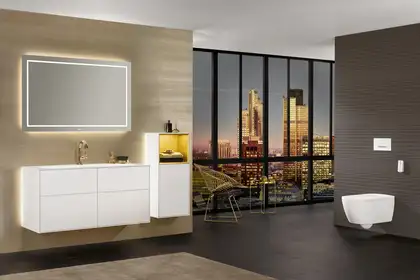 Pаковина для установки на тумбу Villeroy & Boch Finion 120х50 см (4164C5R1) фото 3 Aquada.com.ua Pаковина для установки на тумбу Villeroy & Boch Finion 120х50 см (4164C5R1) фото 3 Aquada.com.ua