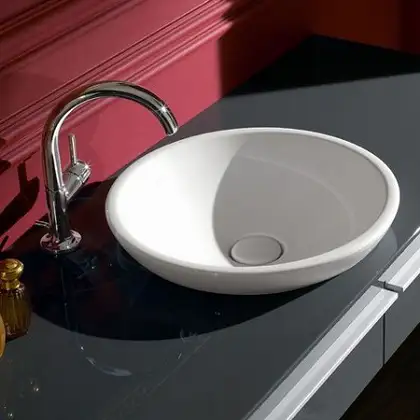 Раковина накладная на столешницу Villeroy & Boch Loop & Friends d=43 см (с переливом) (514400R1) фото 2 Aquada.com.ua Раковина накладная на столешницу Villeroy & Boch Loop & Friends d=43 см (с переливом) (514400R1) фото 2 Aquada.com.ua