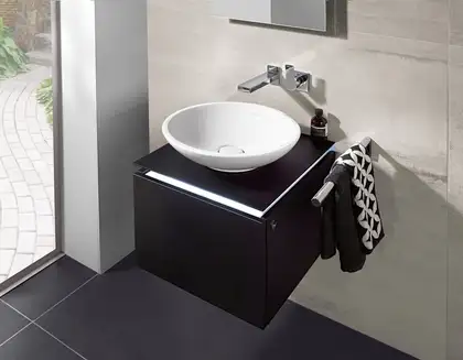 Раковина накладная на столешницу Villeroy & Boch Loop & Friends Ø 380 мм (51480001) фото 4 Aquada.com.ua