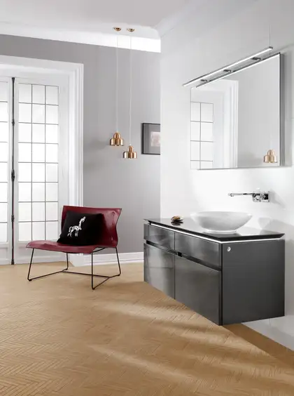 Раковина накладная на столешницу Villeroy & Boch Loop & Friends Ø 380 мм (51480001) фото 5 Aquada.com.ua