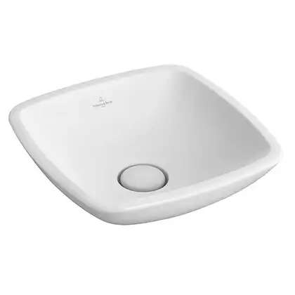 Раковина накладная на столешницу Villeroy & Boch Loop & Friends 380 х 380 мм (51490001) фото 1 Aquada.com.ua