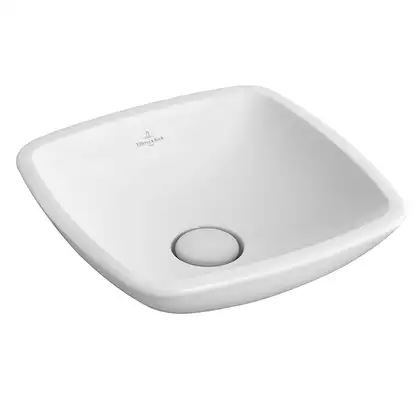 Раковина накладная на столешницу Villeroy & Boch Loop & Friends 430 х 430 мм (51491101) фото 1 Aquada.com.ua