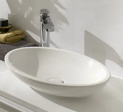 Раковина накладная на столешницу Villeroy & Boch Loop & Friends 630 х 430 мм (51511001) фото 3 Aquada.com.ua Раковина накладная на столешницу Villeroy & Boch Loop & Friends 630 х 430 мм (51511001) фото 3 Aquada.com.ua
